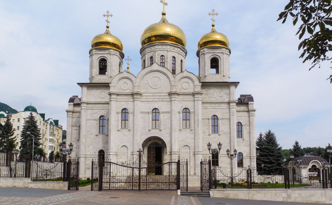 Спасский кафедральный собор города Пятигорска