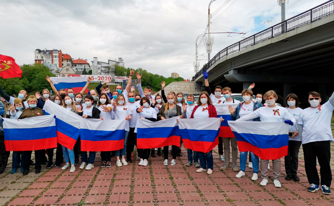 Акция поздравления ветеранов в Воронеже